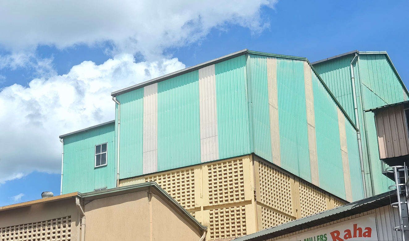 Kenya's  150-tonne/24hour cornmeal  processing 