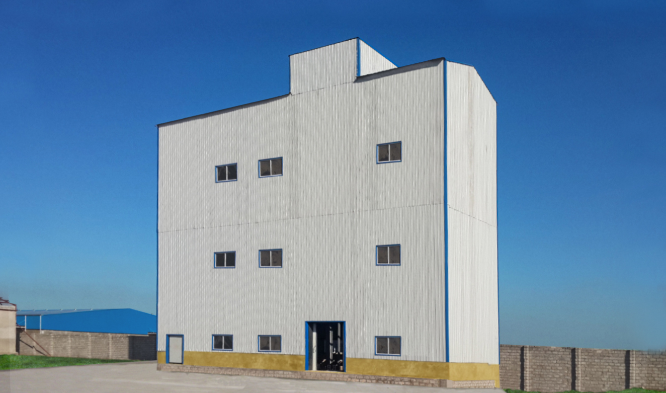 Complete set 160T/24H maize flour processing machine in Zambia, Africa